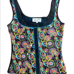 Vintage 90s colorful retro tank top